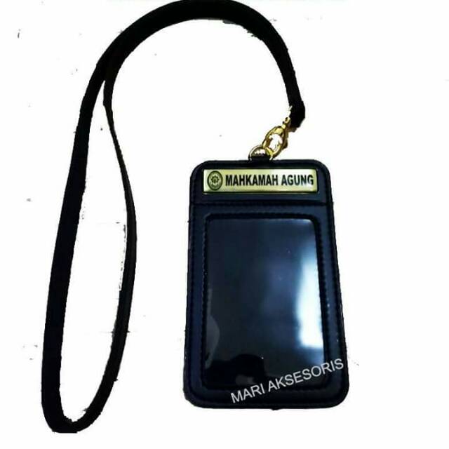 

Kalung ID Card kulit sintetis_logo MA