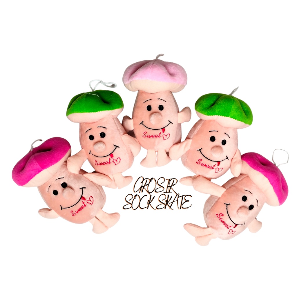 BONEKA JAMUR MINI/JAMUR S VELBOA SNI