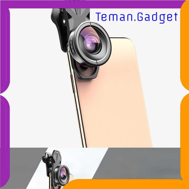 TG-A2 APEXEL Lensa Kamera Smartphone Universal Clip 170 Wide Angle Lens