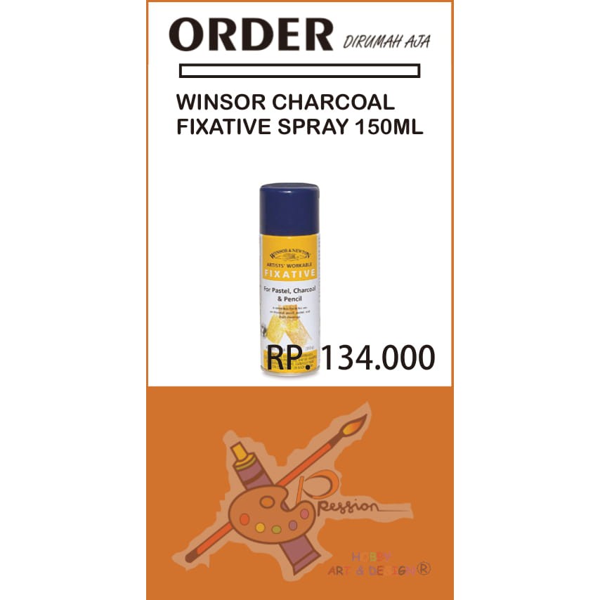 

WINSOR ARTIST FIXATIVE (FINISHING HASIL LUKISAN) 150ML