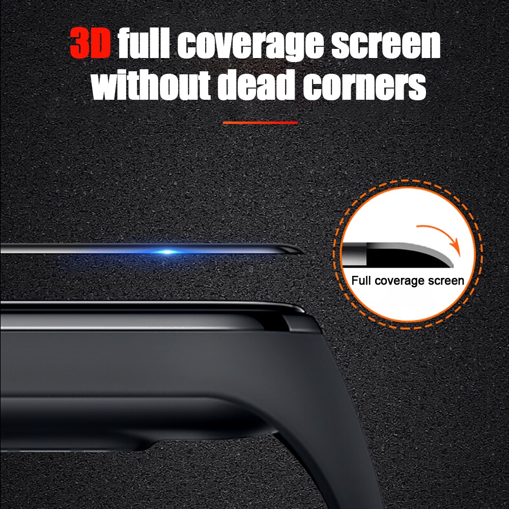 Film Pelindung Layar HD 3D Transparan Anti Sidik Jari Untuk Smartwatch Xiaomi Haylou GS