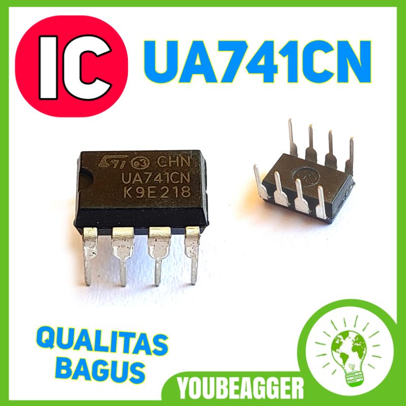 IC UA741CN LM741CN 8 pin untuk DIY PROJECT