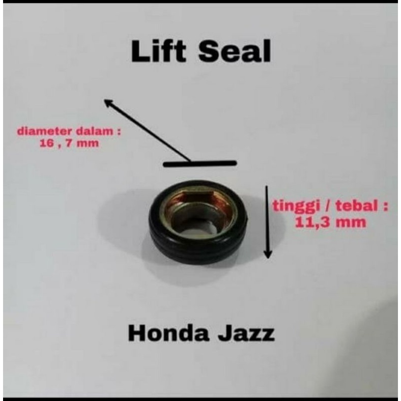 shaft seal lip seal jazz city lama new city jazz rs