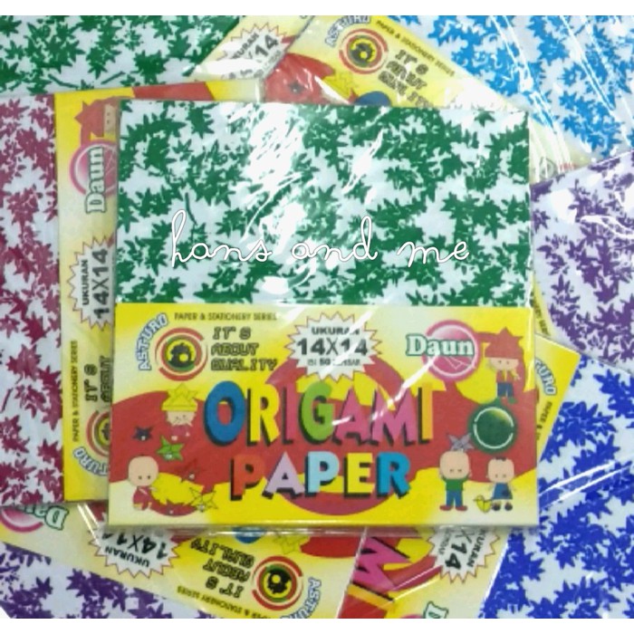 

Jual Origami Asturo Kertas Lipat 14x14 Motif Daun Warna Warni Murah