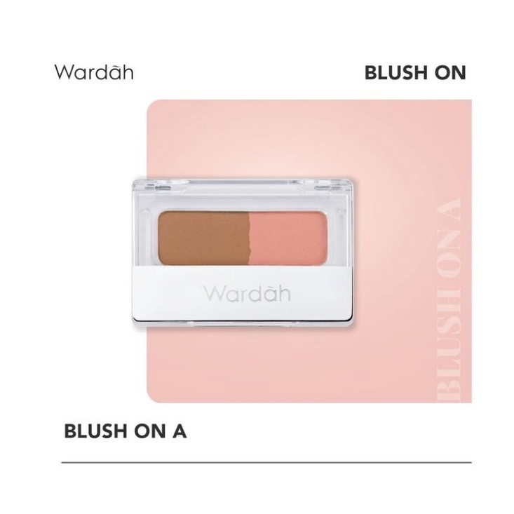 Jual Wardah Blush On , 4 G - 2 Warna Intense Dengan Hasil Natural ...