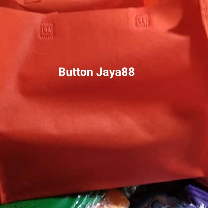 

SALE Tas spunbond merk Wilco bahan tebal model press&jahit 32x26x27 polos - Merah cabe