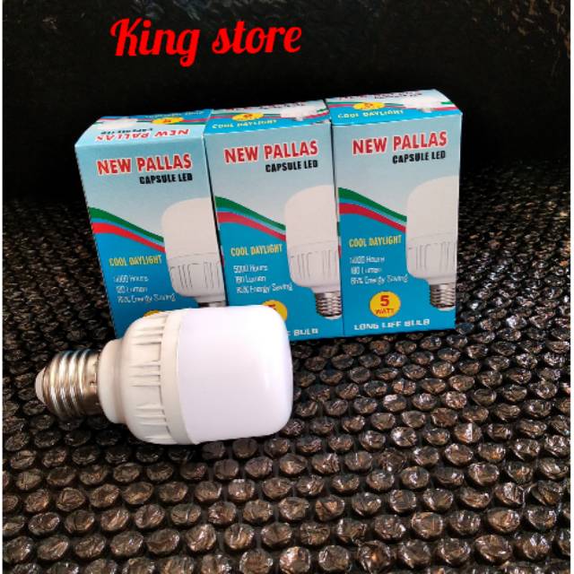 LAMPU LED 5W CAPSUL,LAMPU LED HEMAT DAN TERANG