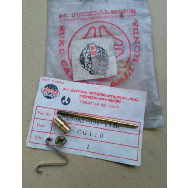 JARUM SKEP KARBURATOR CARBURATOR HONDA CG CG110 CG125 CARBU KARBU ORI JAPAN