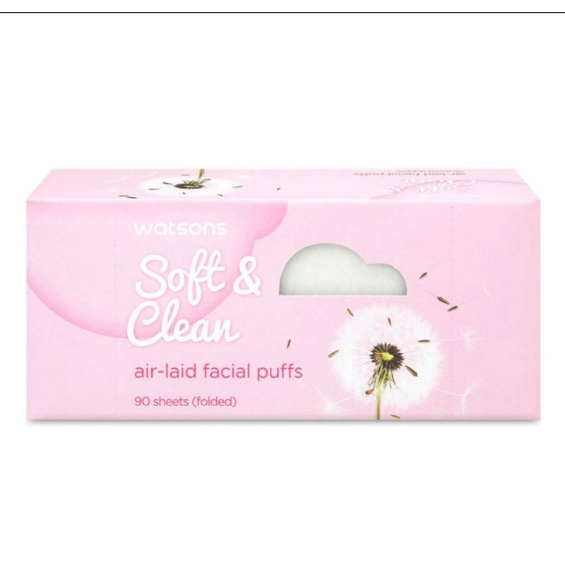 Facial Puffs Air-Laid dari Watsons 90sheets