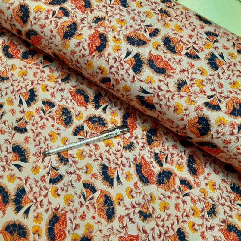 kain rayon crinkle import harga 0.5meter