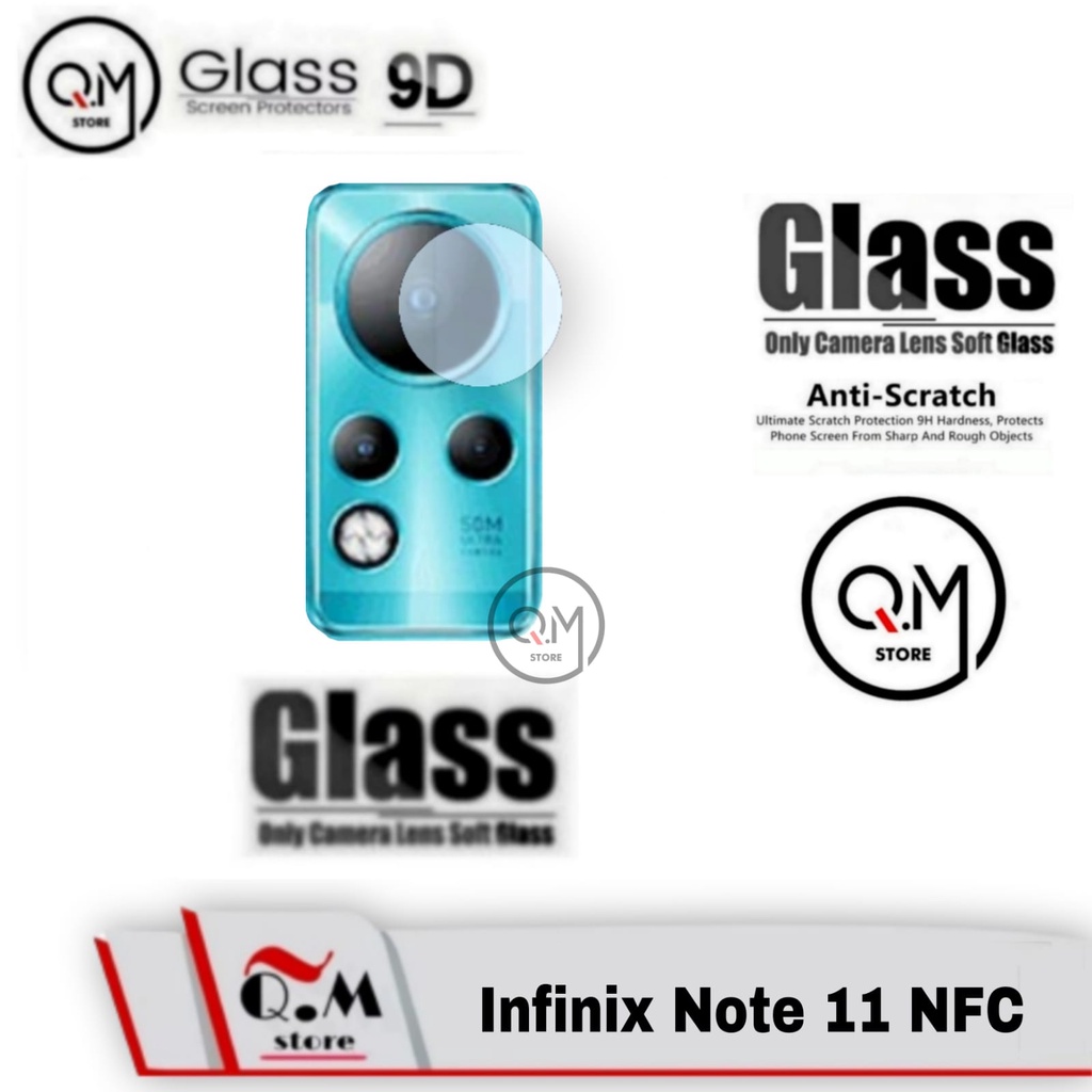 Tempered Glass Camera Infinix Note 11 NFC / Infinix Hot 11S NFC Anti Gores Camera Screen Guard Pelindung Camera