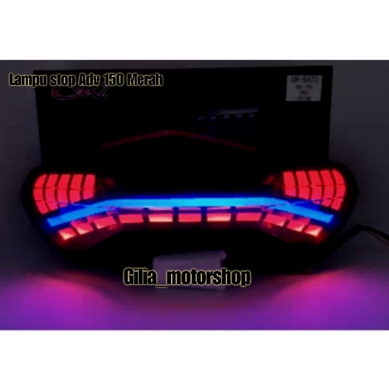 Stoplamp Honda ADV 150 Model Kamen Rider LED CR-5472 Lampu Stop ADV 150 LED Rider Original CR7