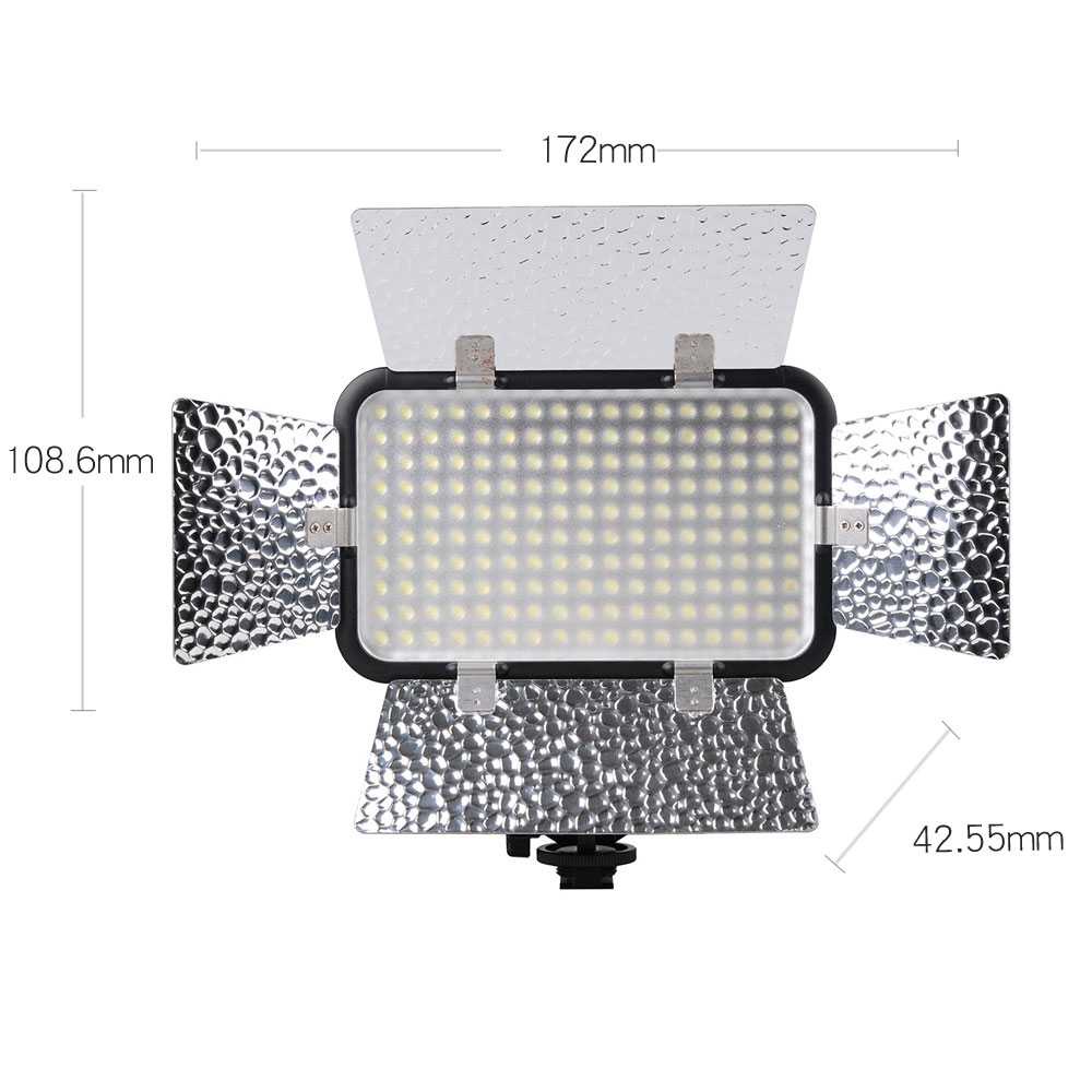 Godox LED170II Lampu LED Photo Video Light for Digital Camera