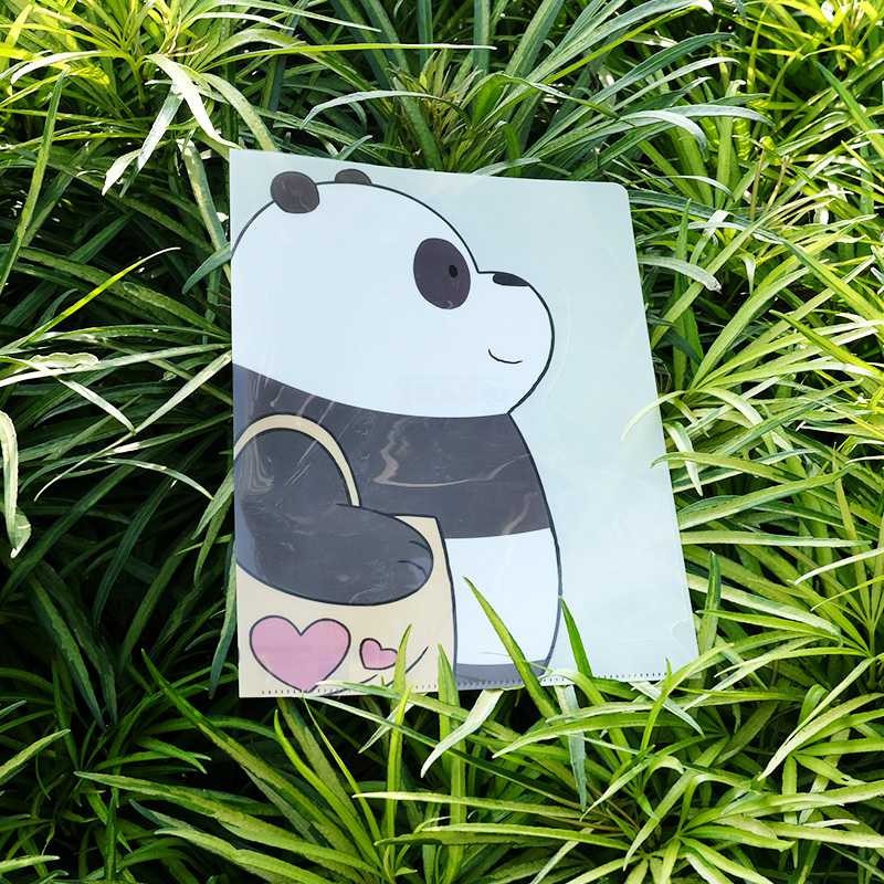 

SA334 Bare Bears Plastic File Folder A4 Map Tempat Menyimpan Dokumen