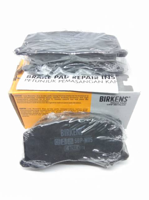 BRAKE PAD BALENO 1996-2003