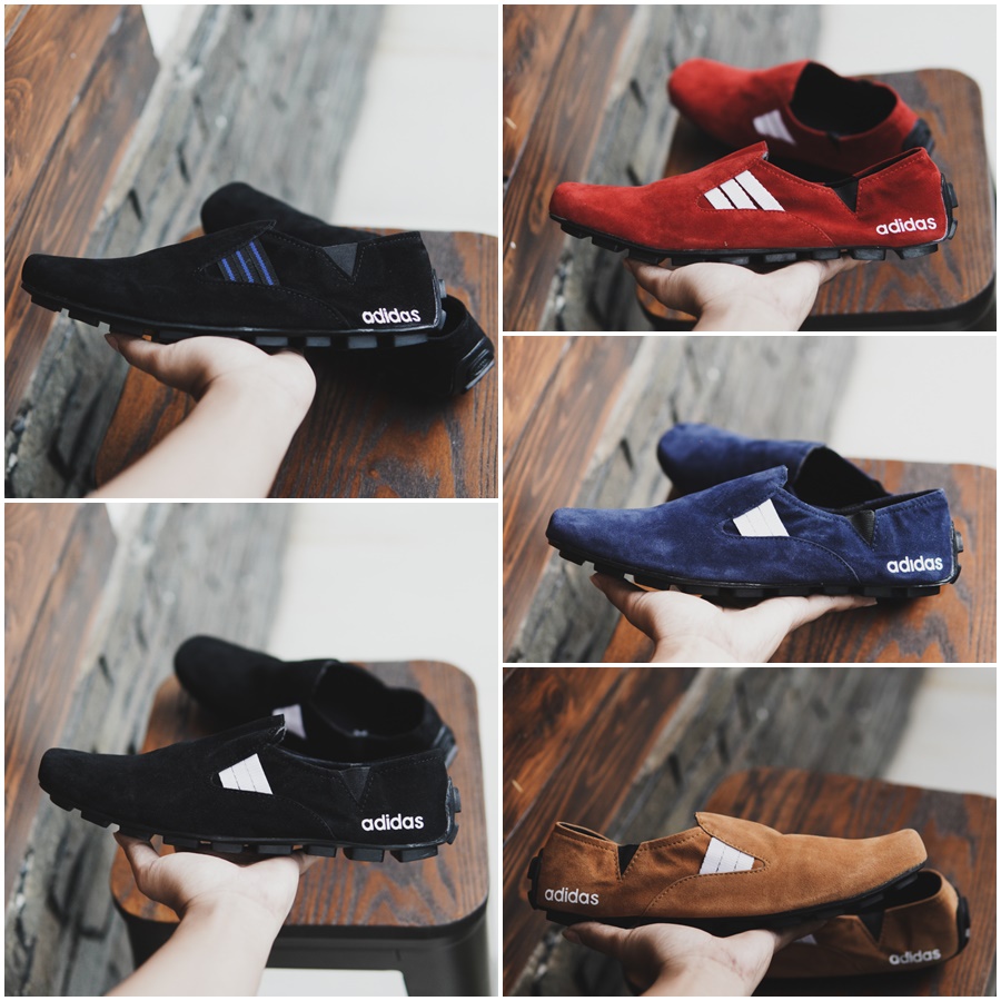 Sepatu Pria Casual Adidas Suarez Sepatu Slip On Suede