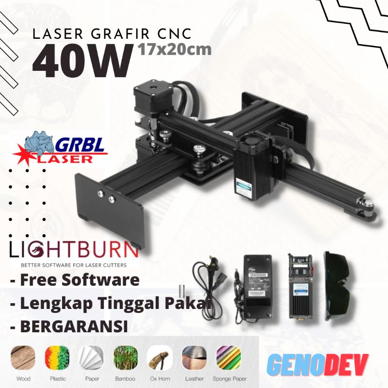 Mesi Laser CNC 40W Grafir 1720