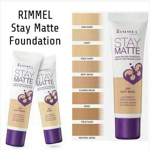 RIMMEL Stay Matte Liquid Mousse Foundation