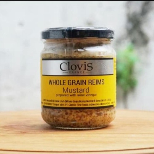 

clovis mustard whole grain 200gr | sauce | dressing