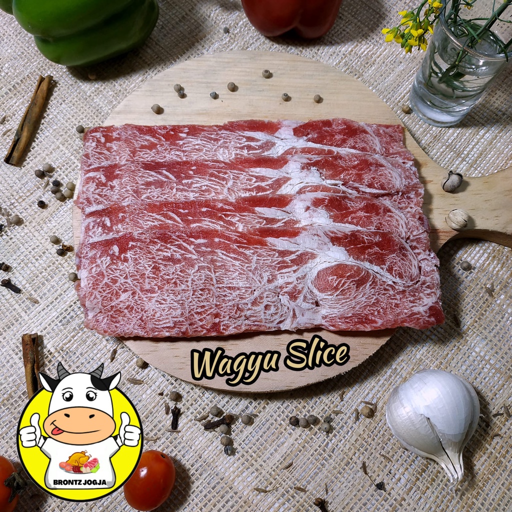 

WAGYU STRIPLOIN SLICE 250GR - DAGING SAPI IMPORT - BRONTZ JOGJA