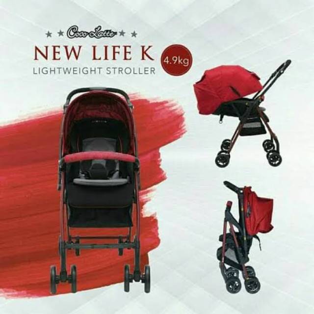 BOOKED - Cocolatte CL 849 K Newlife Red - PRELOVED GOOD CONDITION