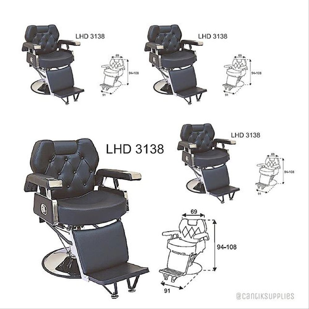 KURSI SALON BARBER LHD 3138 Limited