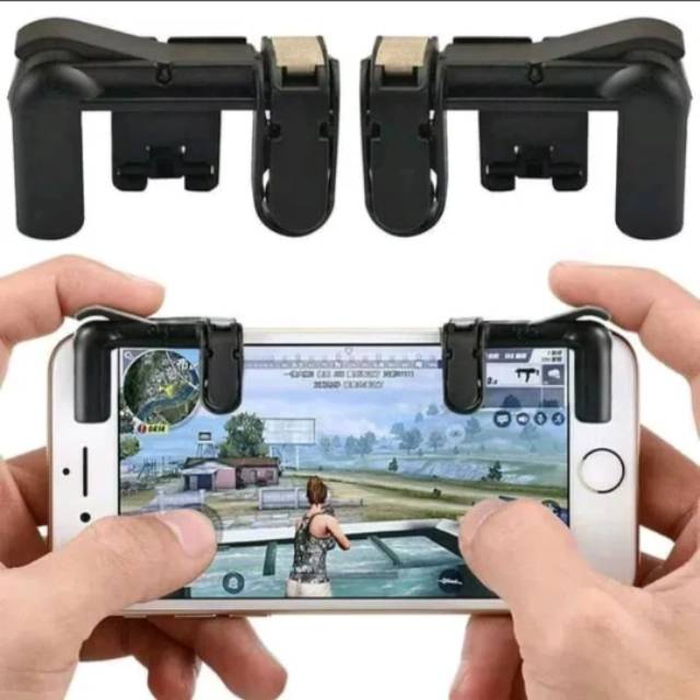 Game Pad Joy Stick R1 Amp L1 Trigger Sharp Shooter Ori Game Pubg Amp Free Fire Ff Dan Lainnya