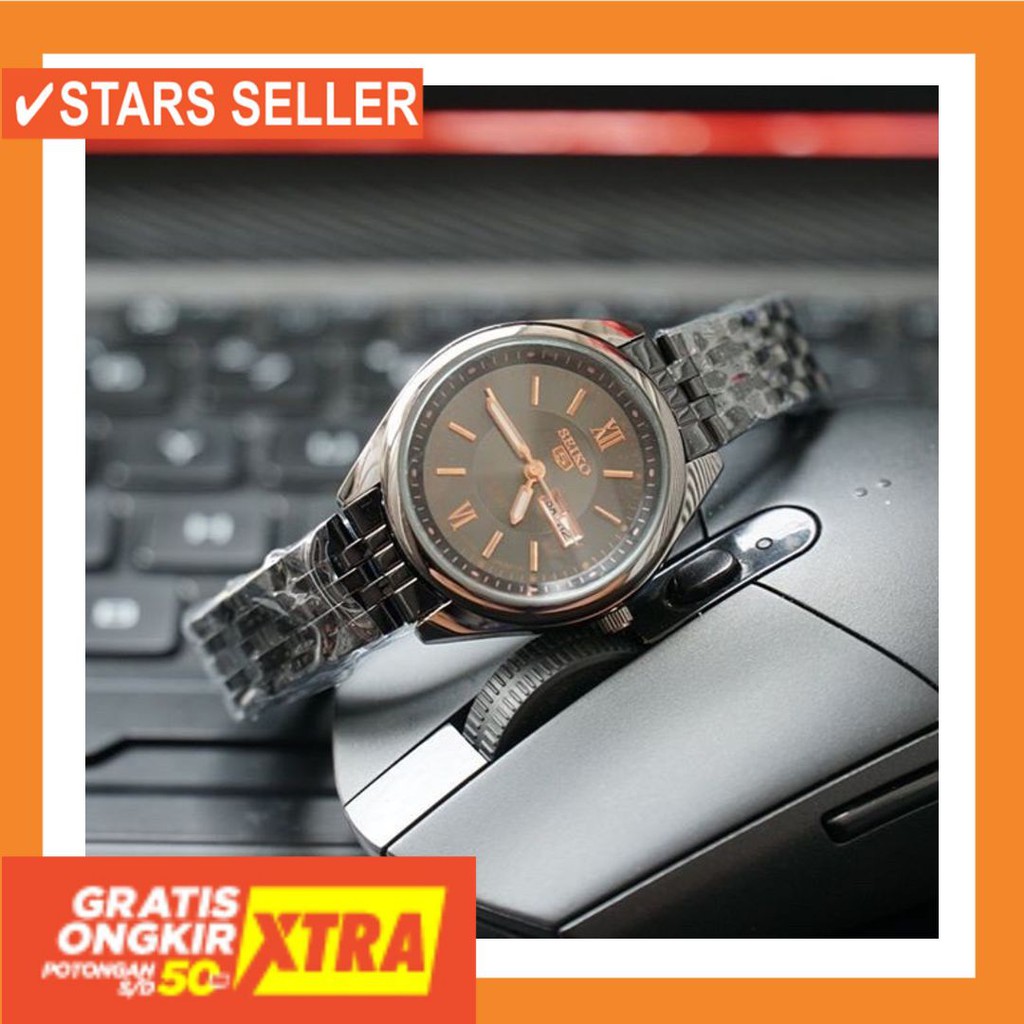 JAM COWOK MASA KINI MURAH TERBARU GSHOK HITAM / Jam Tangan SEIKO Pria Anti air