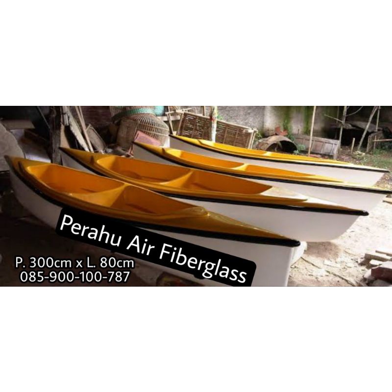 Perahu Kano Double, Perahu Air Fiberglass, Perahu Dayung,Perahu Dayung Murah.