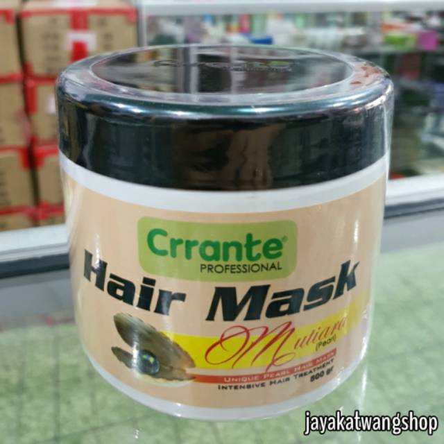 CRRANTE Hair Mask 500 GR Masker Rambut Mutiara / Susu