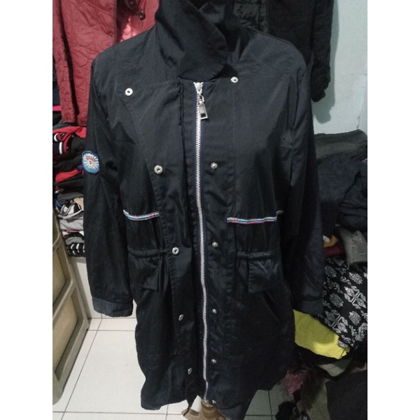 jacket Parka Wolili Oliliy original berhoddie preloved