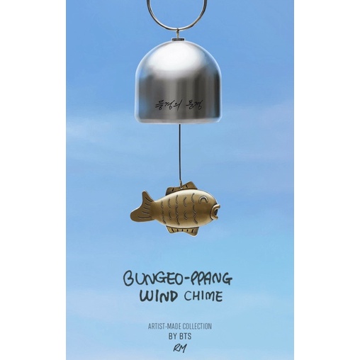 [READY] Artist Made Collection by RM BTS Merch Bungeo Ppang Wind Chime
