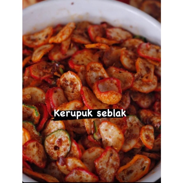 

Krupuk Seblak bantat size 500 gram