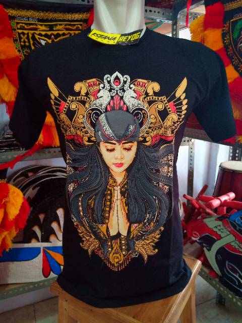 KAOS  BUDAYA REYOG PONOROGO JIEGEX JGB001 / kaos jatil / kaos jathil Ponorogo / kaos jaranan