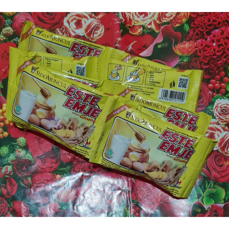 STMJ  | susu telor madu jahe sachet 30g [ renteng 5s ]