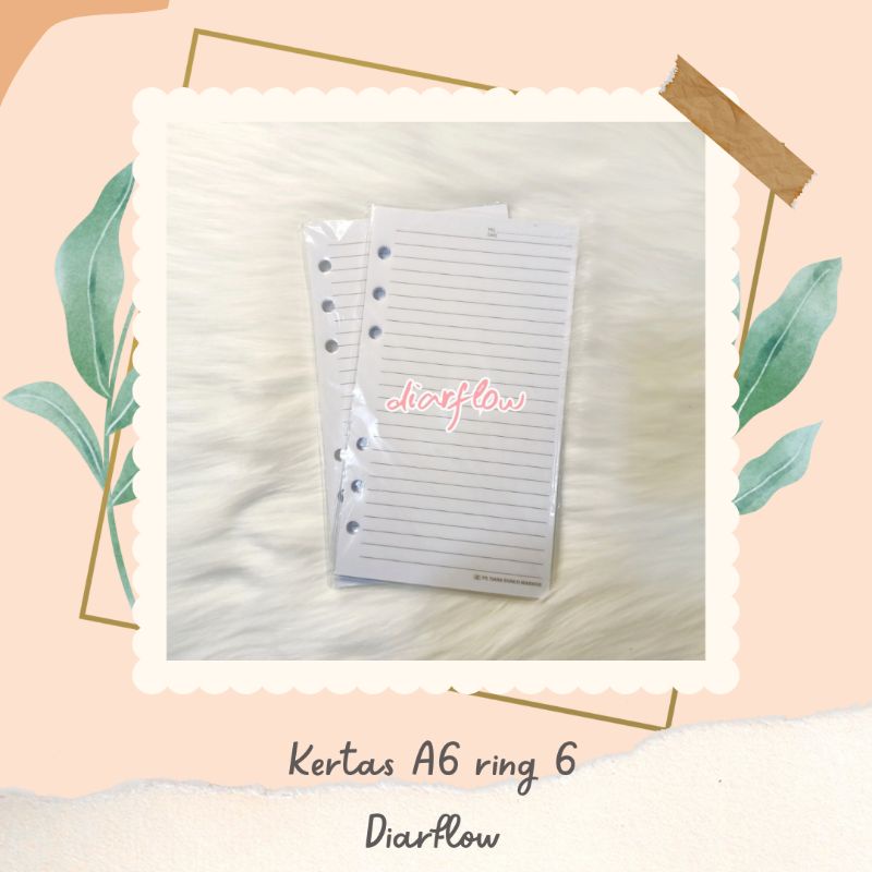 

Kertas A6 | Kertas binder A6 ring 6 | Loose Leaf a6