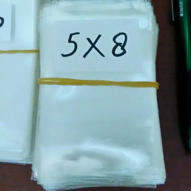 

Plastik OPP Tanpa Perekat / Plastik Souvenir / Plastik Kaca 5 x 8cm ( isi 50 pcs)