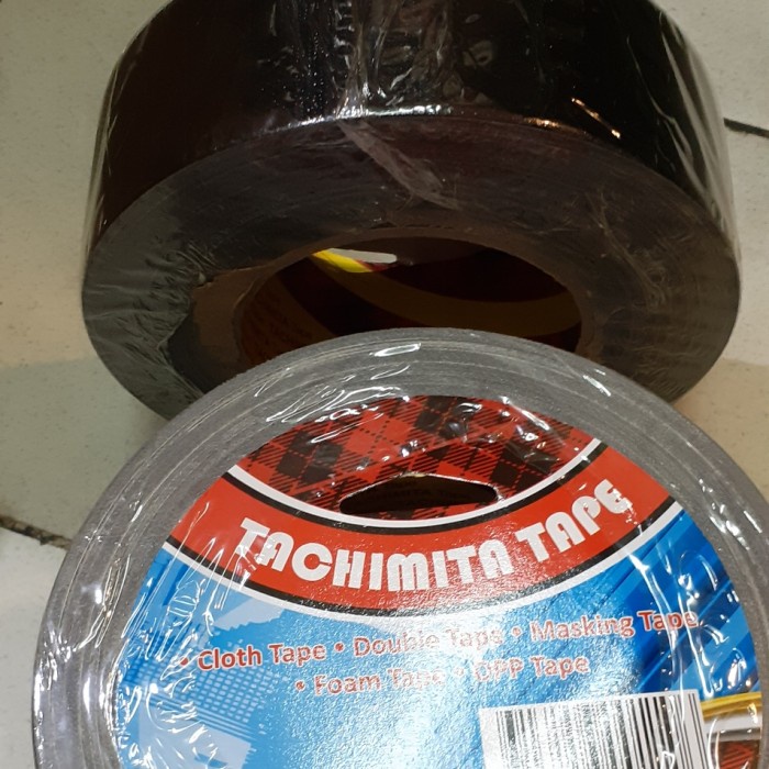 

Sale Lakban Kain Hitam Untuk Karpet, Pipa Ac, 2" X 40M Promo