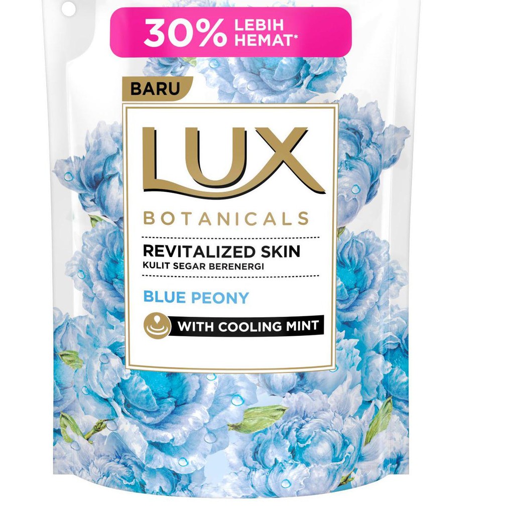 [KODE BARU 993] Lux Blue Peony Sabun Cair Refill 450ml Multi Pack TERBARU
