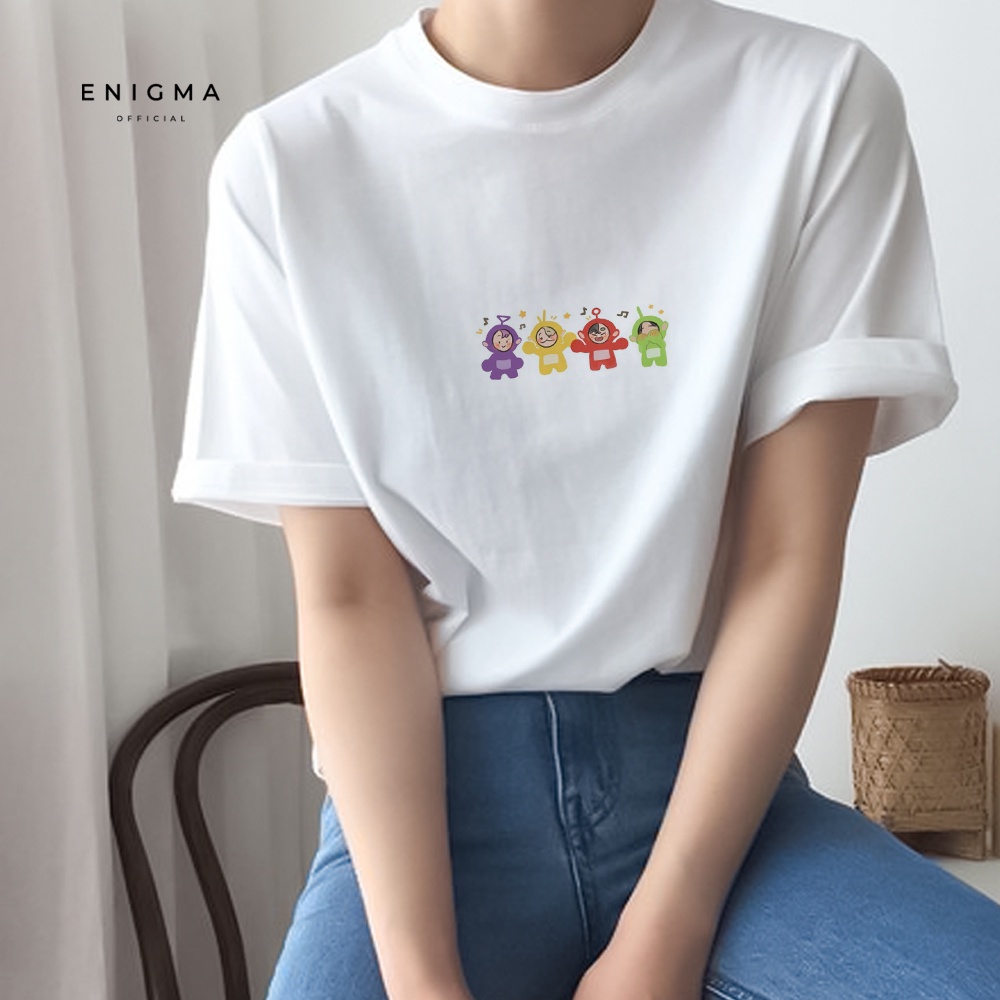 Atasan Wanita Kaos Lengan Pendek Terbaru Original Enigma Kaos Wanita Aesthetic atasan wanita adem