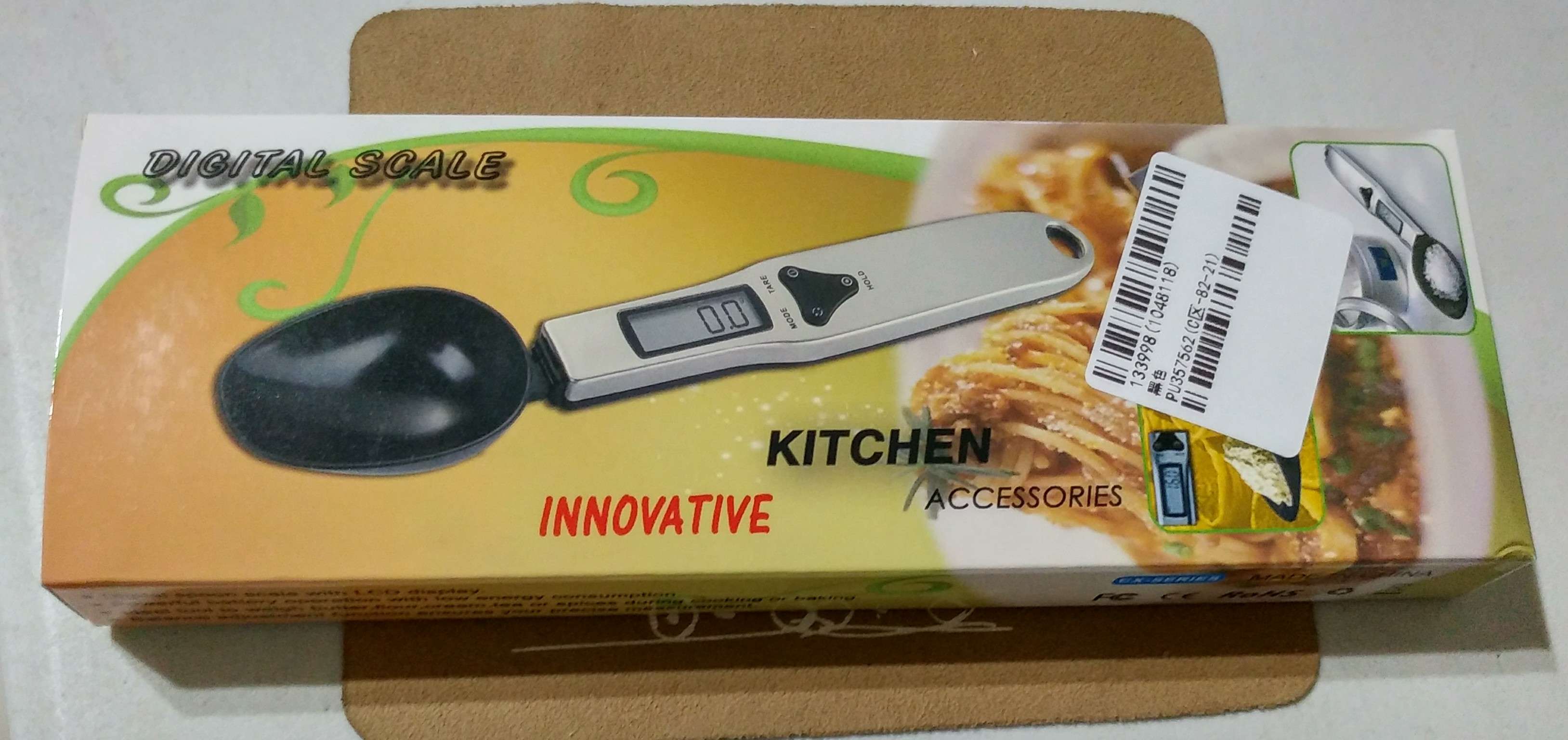 [bayar Di Tempat]sendok Timbangan Pocket Digital Penghitung Berat Makanan Tepung Ukuran Berat