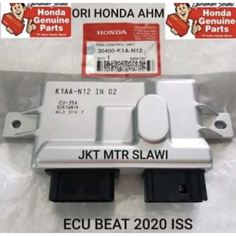 ECU ECM BEATF1 ESP ISS 2020 ORIGINAL AHM HONDA K1AA-N12 IN 02