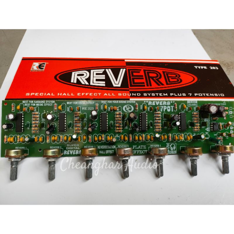 Kit Echo Reverb 7 Potensio