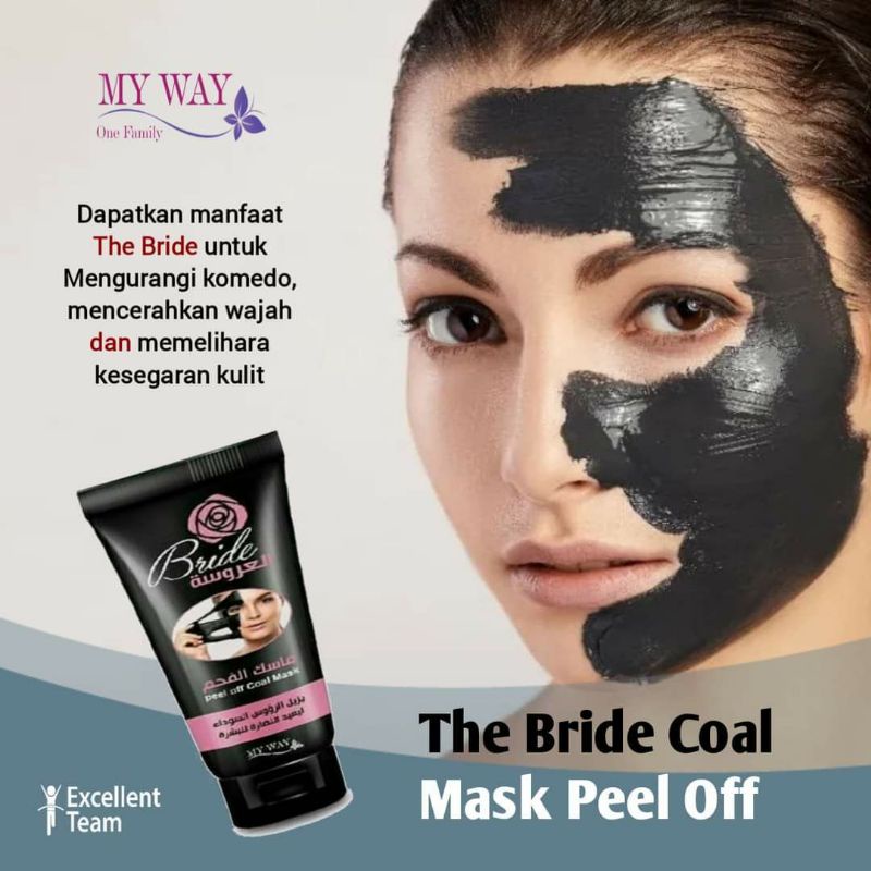 pretty Bride Face Mask Peel Off MY WAY Masker Wajah