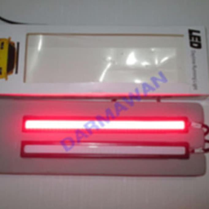 PRODUK BARU LAMPU DRL LED PLASMA COB 17CM MERAH , D2M ...