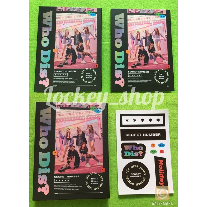 album only who dis secret number ready ina