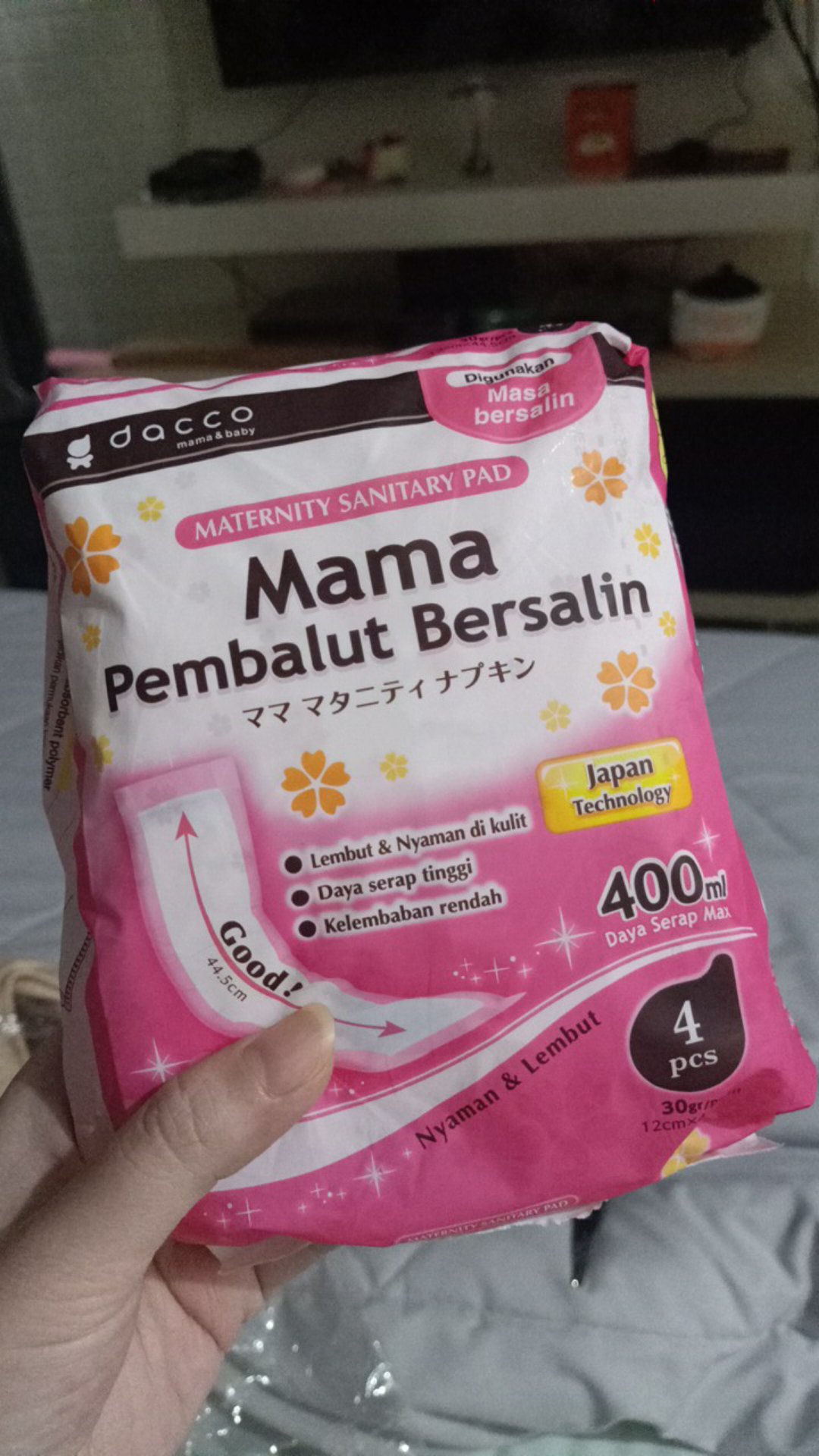 Dacco Mama Pembalut Bersalin / Nifas / Melahirkan Isi 4pcs Mamapad