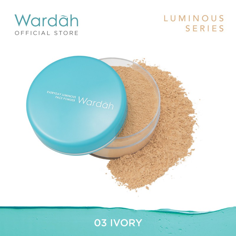 Wardah Everyday Luminous Face Powder 30 gr / Wardah Bedak Tabur / Wardah Everyday Luminous Series