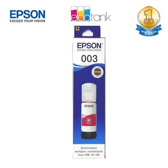 TINTA EPSON ORIGINAL 003 L1110 L3100 L3101 L3110 L3150 L5190 MAGENTA