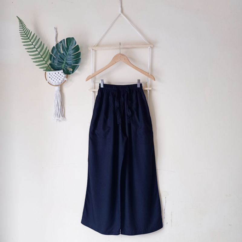 KULOT PANJANG / CELANA PANJANG-P 1 Hitam